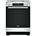 Cucina Elettrica IS67G4PHW /E 4 Zone a Gas Forno Elettrico Classe A Dimensioni 60 x 60 cm Colore Nero /Bianco - Foto miniatura 1