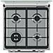 Cucina Elettrica IS67G4PHW /E 4 Zone a Gas Forno Elettrico Classe A Dimensioni 60 x 60 cm Colore Nero /Bianco - Foto miniatura 4