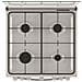Cucina Elettrica IS67G4PHW /E 4 Zone a Gas Forno Elettrico Classe A Dimensioni 60 x 60 cm Colore Nero /Bianco - Foto miniatura 4
