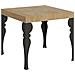 Tavolo Allungabile 90x90/246 Cm Paxon Telaio Antracite - Quercia Natura - Foto miniatura 5