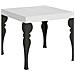 Tavolo Allungabile 90x90/246 Cm Paxon Telaio Antracite - Quercia Natura - Foto miniatura 1