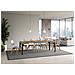 Tavolo Allungabile 90x90/246 Cm Paxon Telaio Antracite - Quercia Natura - Foto miniatura 3