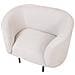 Poltrona Tessuto Beige /nero Loen - Foto miniatura 6