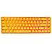 One 3 SF Tastiera Gaming USB Tedesco Giallo - Foto miniatura 1
