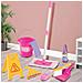 Set Pulizia Giocattolo per Bambini 9 Pezzi con Mocio e Secchio Mop Idea Regalo - Foto miniatura 2