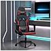 Sedia Gaming Nero e Rosso Vino in Similpelle - Foto miniatura 6