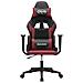 Sedia Gaming Nero e Rosso Vino in Similpelle - Foto miniatura 9