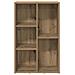 Libreria Rovere Artigianale 50x25x80 Cm In Legno Multistrato - Foto miniatura 6