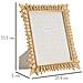 Portafoto Olistic 13 - Oro - Poliresina - 28,4x2x33,5 Cm - Foto miniatura 6