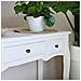 Lusso Casadino -  Tavolo Consolle Da Trucco Con 3 Cassetti Bianco - Foto miniatura 2