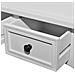 Lusso Casadino -  Tavolo Consolle Da Trucco Con 3 Cassetti Bianco - Foto miniatura 6