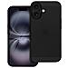 Custodia Back Cover Shell Rigida Antiscivolo Traforata Per Xiaomi Redmi 14c Black - Foto miniatura 1