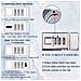 Quaderno Con Lucchetto Uv - Diario Con Password A5 Blue - Foto miniatura 3