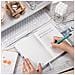 Quaderno Con Lucchetto Uv - Diario Con Password A5 Blue - Foto miniatura 5