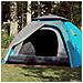 Tenda a Cupola da Campeggio 4 Persone Blu a Rilascio Rapido - Foto miniatura 1