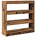 Mobile Libreria/Divisore - Legno rustico - 100x30x103cm - Legno ingegnerizzato - Foto miniatura 5