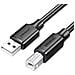 Cavo Usb 2.0 Per Stampante - Rame Senza Ossigeno Usb-b A Usb-a Per Trasferimento Dati Ad Alta Velocità 5 M - Foto miniatura 1