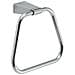 Portasalviette Ad Anello Da Muro In Acciaio Inox E Cromall Tn70 Serie Tonale Cromato - Foto miniatura 1