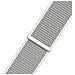 Bracciale Sport Per Apple Watch 38 / 40 / 41 / 42mm In Nylon Tessuto Velcro, Grigio - Foto miniatura 3