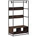 Armadio Rovere Marrone 90x50x180 cm in Truciolato - Foto miniatura 1