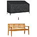 Copertura per panchina da giardino 165 x 70 x 65 / 94 cm - Foto miniatura 8