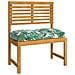 Cuscino per seduta pallet 4 pcs Motivo a foglia 40 x 40 x 8 cm - Foto miniatura 5