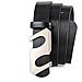 Elegante Cintura Con Fibbia A S - Cintura In Pelle Pu Con Fibbia A S In Lega Per Jeans E Abiti Black - Foto miniatura 1