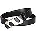 Elegante Cintura Con Fibbia A S - Cintura In Pelle Pu Con Fibbia A S In Lega Per Jeans E Abiti Black - Foto miniatura 3