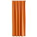 Tende con tende 2 pcs Arancione Vivo 260x140cm Poliestere - Foto miniatura 4