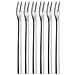 Nuova Forchetta da cocktail Acciaio inox 6 pz - Foto miniatura 1