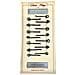 Confezione Da 14 Mini Forcine, Assortimento Geometrico E Di Cristallo Sw - Foto miniatura 3