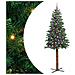 Albero di Natale snodato con 300 LED con supporto Verde 210 cm - Foto miniatura 1