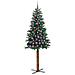Albero di Natale snodato con 300 LED con supporto Verde 210 cm - Foto miniatura 4