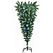 Albero di Natale artificiale pre-illuminato rovesciato con set di palline - Foto miniatura 4