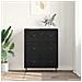 Credenza con cassetto Rovere Nero 69,5 x 34 x 90 cm - Foto miniatura 4