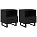Armadio da Notte 2 pcs Rovere nero 40 x 35 x 47,5 cm - Foto miniatura 1