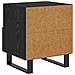 Armadio da Notte 2 pcs Rovere nero 40 x 35 x 47,5 cm - Foto miniatura 9