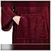Coperta Indossabile Oversize Con Maniche E Tasca, Chiusura Regolabile A Strappo 150x180cm Red - Foto miniatura 5