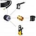 Adattatore Per Tubo E Accessori - Compatibile Con Nilfisk, Stihl, Husqvarna | Pressione Max 160 Bar, Temperatura Max 60°c | Connessione M22x1,5 - Foto miniatura 2