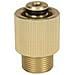 Adattatore M22 In Ottone - Riduzione Filettatura Interna Ed Esterna | Compatibile Con Idropulitrici Kärcher, Lavor, Bosch, Nilfisk - Foto miniatura 3