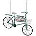 Bicicletta Decorativa In Metallo Con Due Cestini 134x32x85h Cm - Foto miniatura 1