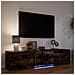 Mobile TV con LED con LED Quercia Affumicata 165 x 34 x 40 cm - Foto miniatura 4