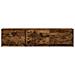 Mobile TV con LED con LED Quercia Affumicata 165 x 34 x 40 cm - Foto miniatura 6
