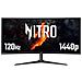 NITRO XZ0 NITRO XZ340CURJ0BMIIPHX 34 CURVED Monitor PC 86,4 cm (34") 3440 x 1440 Pixel Wide Quad HD LCD Nero - Foto miniatura 1