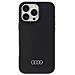 Custodia In Silicone Audi Per Iphone 16 Pro Max 6.9 Nera, Rigida - Foto miniatura 3