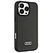 Custodia In Silicone Audi Per Iphone 16 Pro Max 6.9 Nera, Rigida - Foto miniatura 4