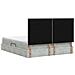 Letto con Contenitore Grigio Chiaro 180 x 200 cm Velluto - Foto miniatura 9