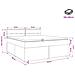 Letto box spring con materasso Crema 140 x 190 cm Tessuto - Foto miniatura 7