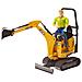 B World Micro Escavatore JCB 8010 CTS con Personaggio - Foto miniatura 3