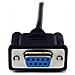 Cavo seriale null modem DB9 RS232 nero 2 m - F / M - Foto miniatura 5